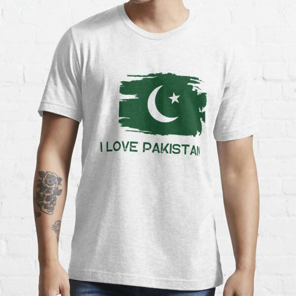 Khanani's I Love Pakistan Independence day t shirts for men and women - ValueBox