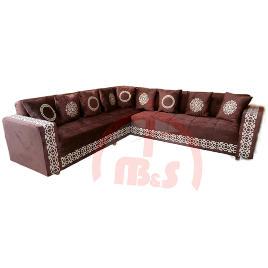 Customizable in All Size For Your Room and all colors L and U Shape Corner Sofa Set - ValueBox