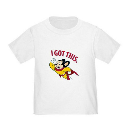 KHANANIS Mighty Mouse shirt for kids I Got This Toddler T-Shirt - ValueBox