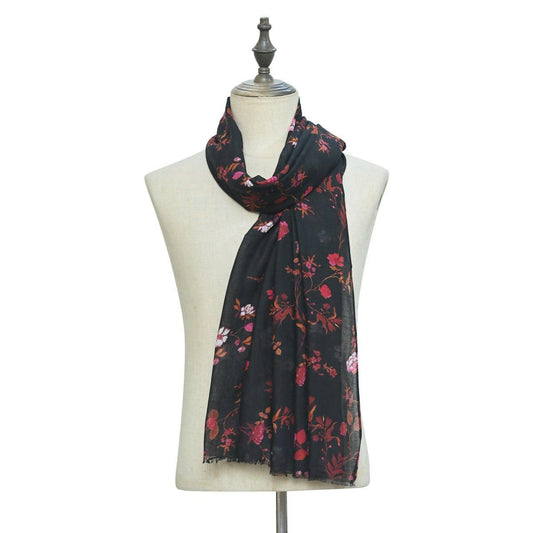 Lawn Floral-A4 Scarf - ValueBox