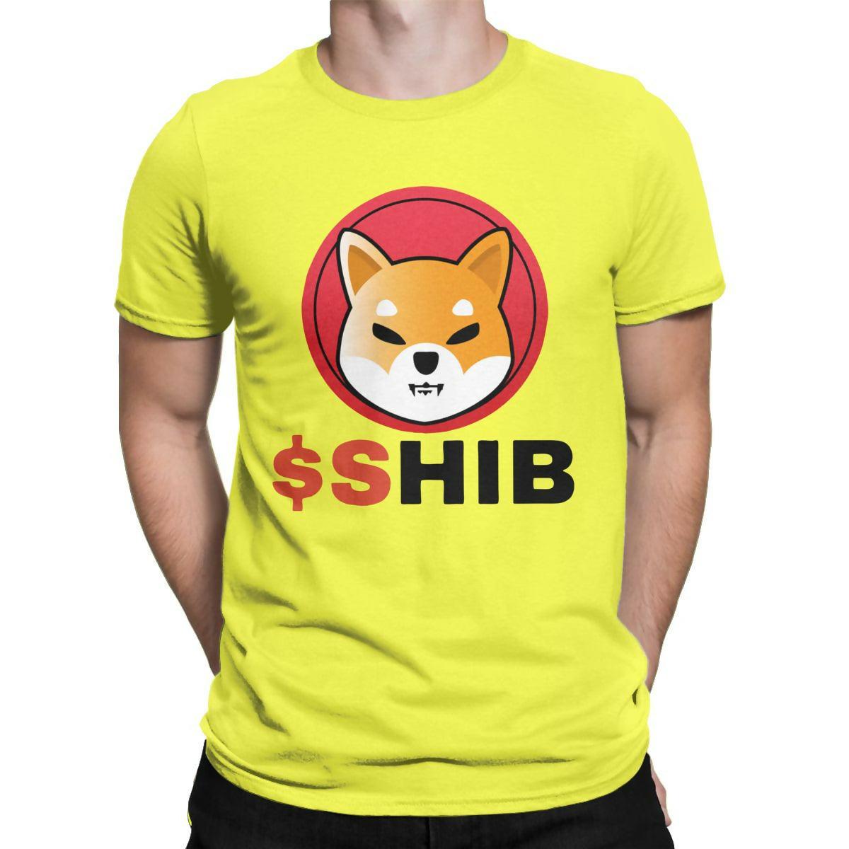 KHANANIS Doge Clothing Funny Crewneck Tees half sleeves printed shirts for men - ValueBox