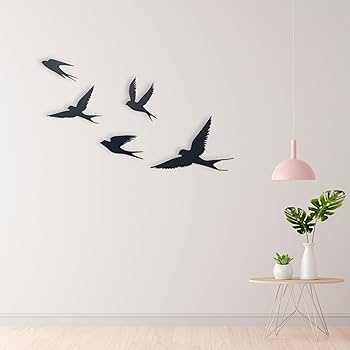 FLYING BIRDS FOR HOME WALL DECORATION