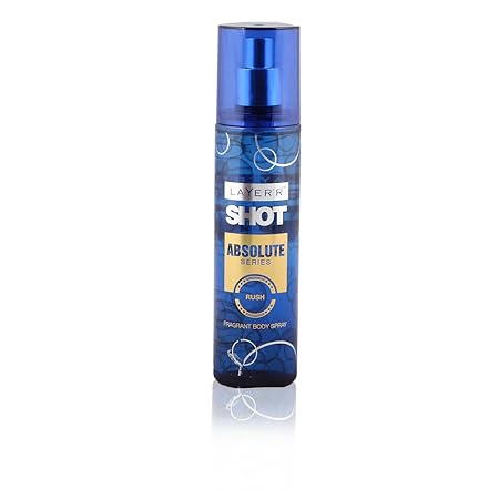 Layer'r Shot Absolute Series Rush Fragrant Body Spray