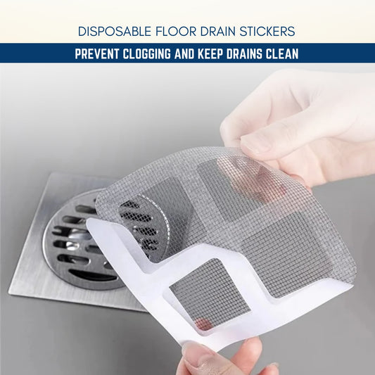 Pack of 5 Disposable Floor Drain Stickers