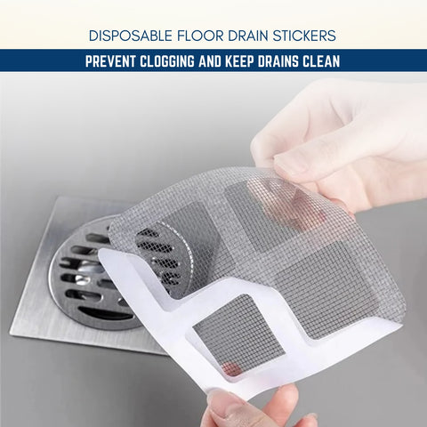 Pack of 5 Disposable Floor Drain Stickers