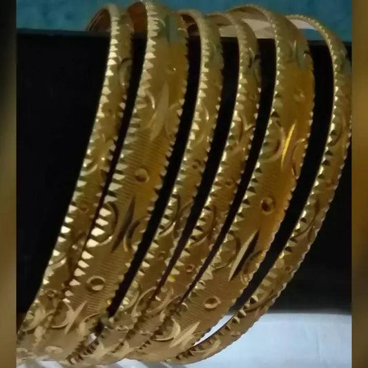 Pack of 6 Gold Plated Bangle