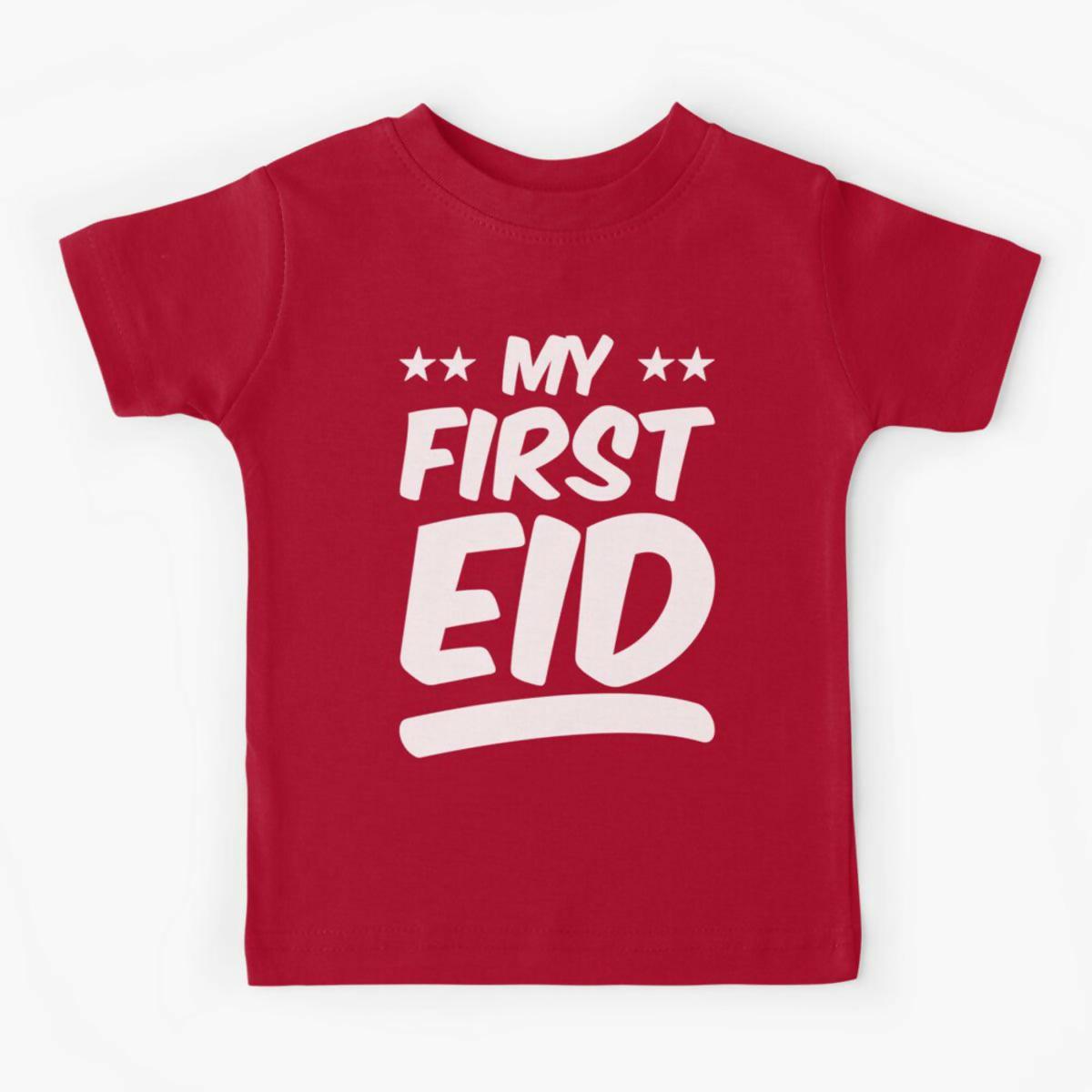 badgeKhanani's My First Eid Mubarak Tshirt for kids - ValueBox