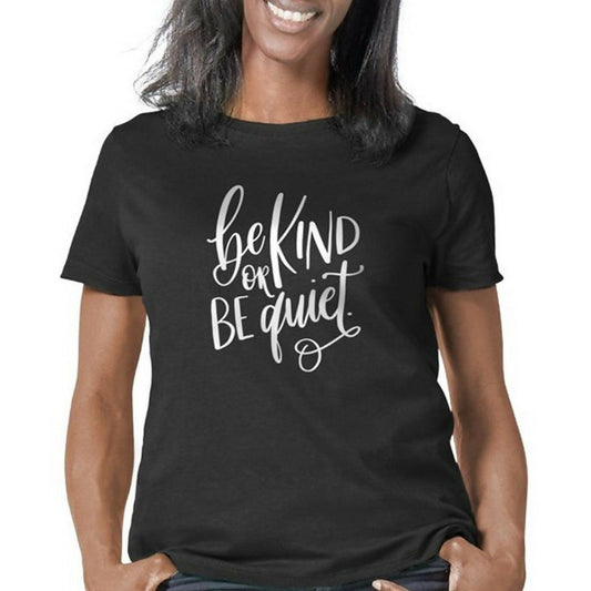 Khanani's Be Kind Women's Classic T-Shirt for summers - ValueBox
