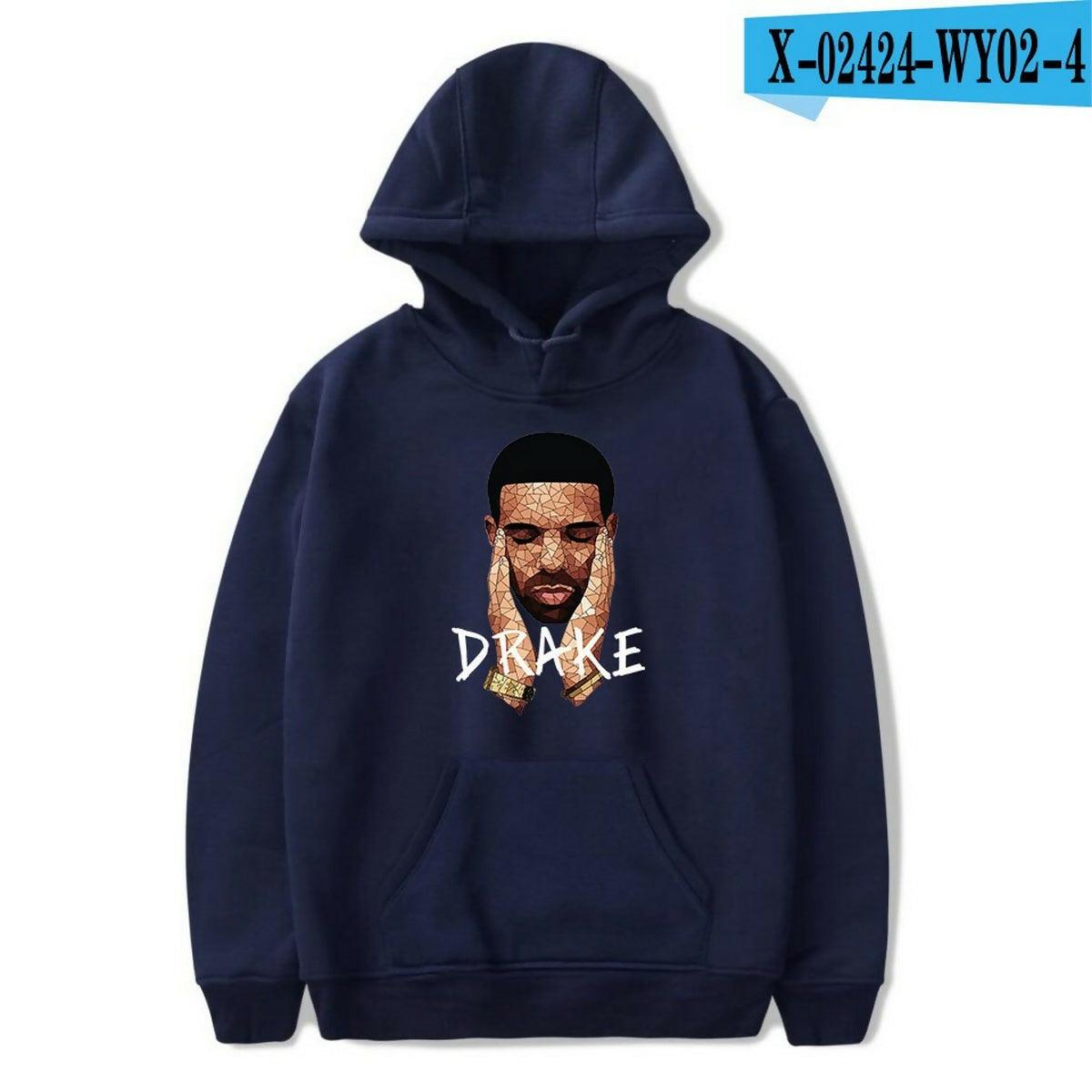 KHANANIS Drake hoodie Casual pullover hooded hoodie for men women - ValueBox