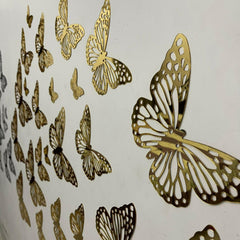 New 2023 Style Acrylic Mirror butterflies set for Wall Decor - ValueBox