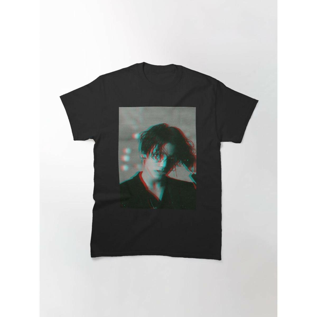 badgeKhanani's Jungkook Glitch half sleeves summer tshirts for men women - ValueBox