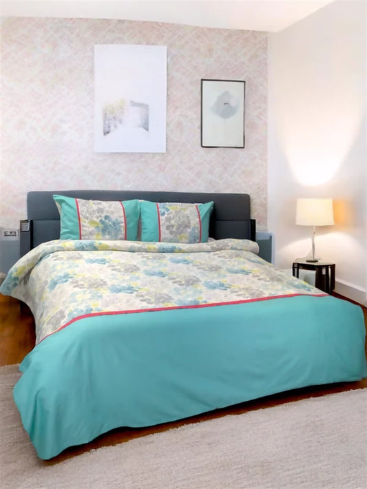 Seafoam Bedsheet Double - DB-28 _ Winter Stuff