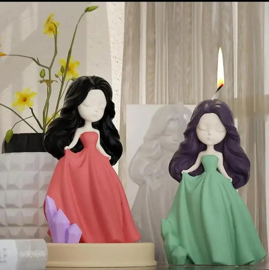 3D Princess Scented Candle | Candles for Home decoration and Gift