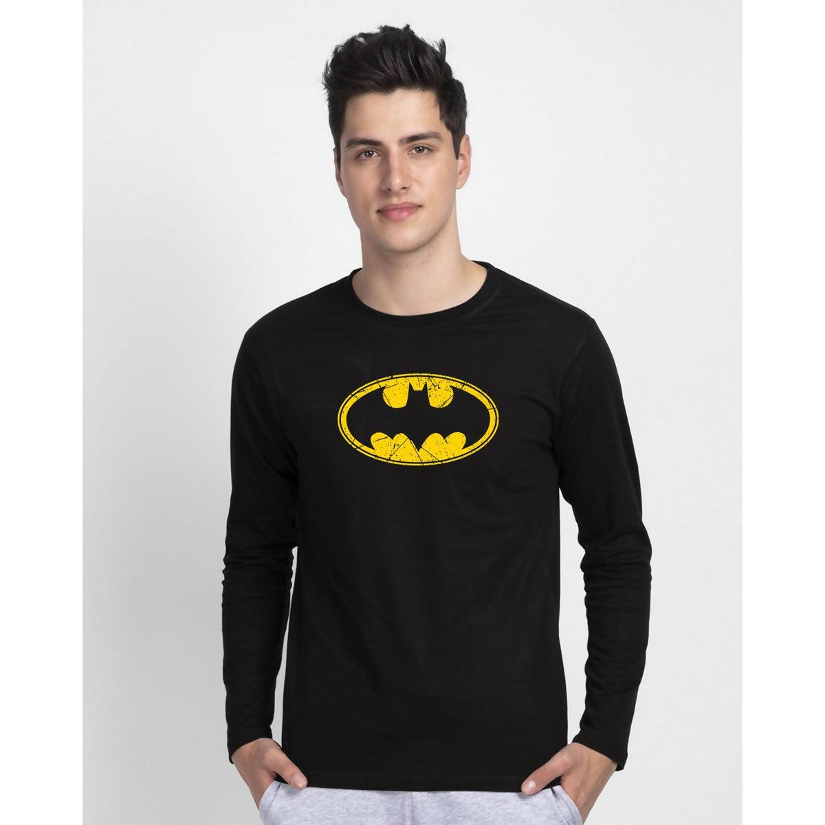 Khanani's Batman Classic Logo Full Sleeve T-Shirt - ValueBox