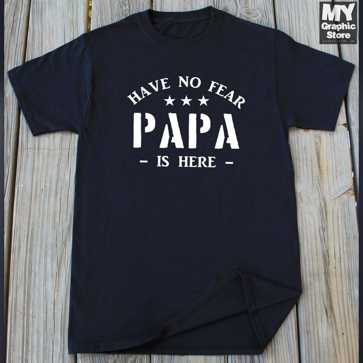 Khanani's Papa Gifts printed half sleeves shirt for men gifts for father - ValueBox