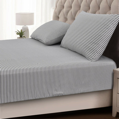 Fitted-Bed-Sheet-Grey-Stripe-Apricot-6782