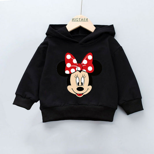 Khanani's Minimouse cute printed pullover hoodies for kids - ValueBox