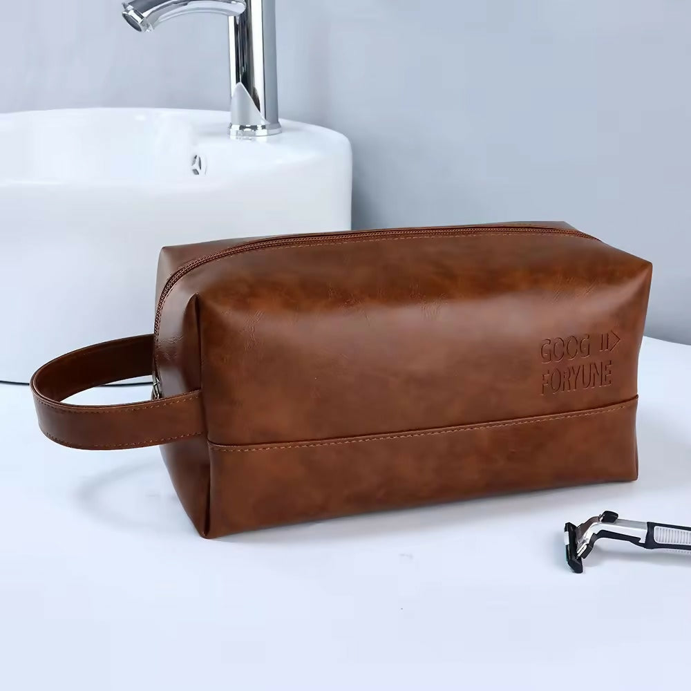 Vintage-Luxury-Men-Toiletry-Bag-Travel-Kit-Brown-Apricot-9489