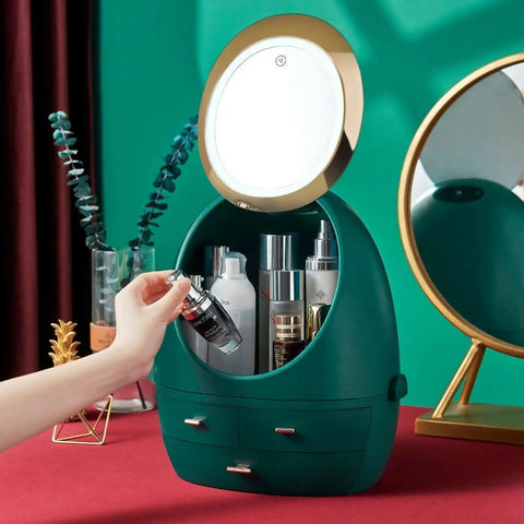 LED-Mirror-Curvy-Cosmetics-Storage-Box-Apricot-8509