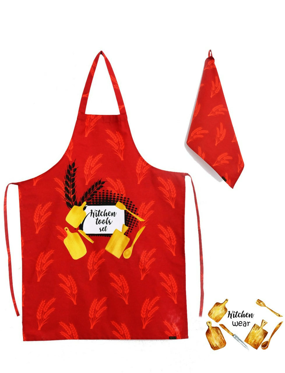 Cooking-Kitchen-Aprons-for-Women-Men-KA013-Apricot-7865