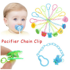 1 Pcs Baby Pacifier Clip Holder Cute Cartoon Shape Pacifier Clip Soother Chain - ValueBox