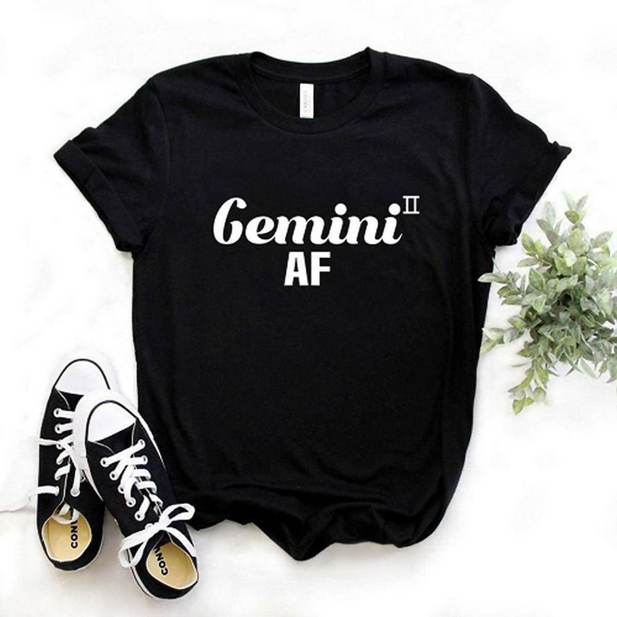 Khanani's Gemini af zodiac statement t shirt for women - ValueBox