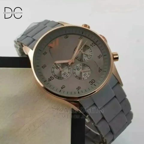 Wrist Watch For Men & Boys Grey