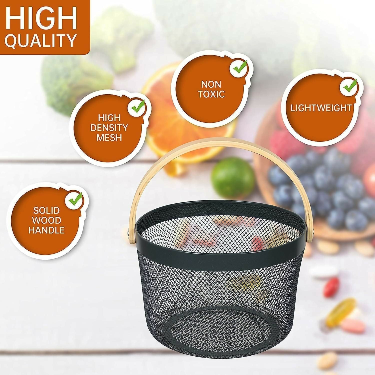 Mesh-Steel-Basket-with-Wooden-Handle-Round-Black-Apricot-5763