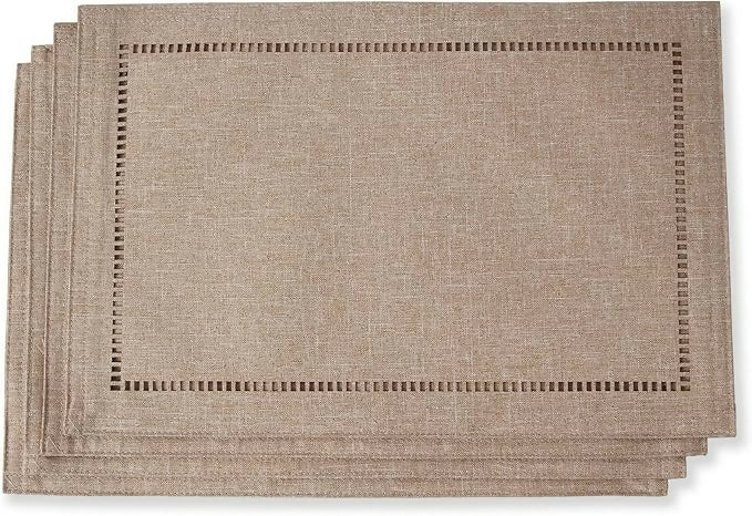 2PCs-Rectangular-Shape-Placemats-5852-SA2405-252-Brown-Apricot-428