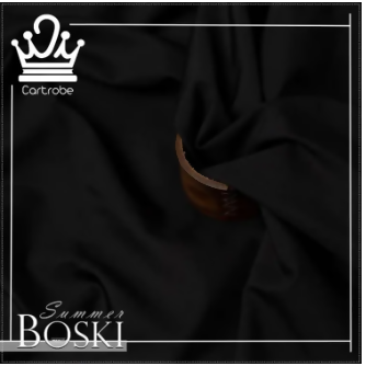 Summer Black Boski Men Unstitched Suit / Shalwar Kameez / Kamiz Shalwar / Kurta Pajama Unstitched Fabric - ValueBox