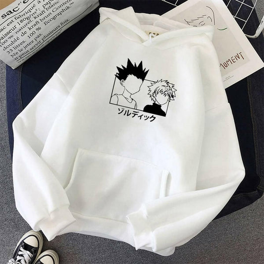 Khanani's Hunter X anime kawaai hooded hoodie for men - ValueBox