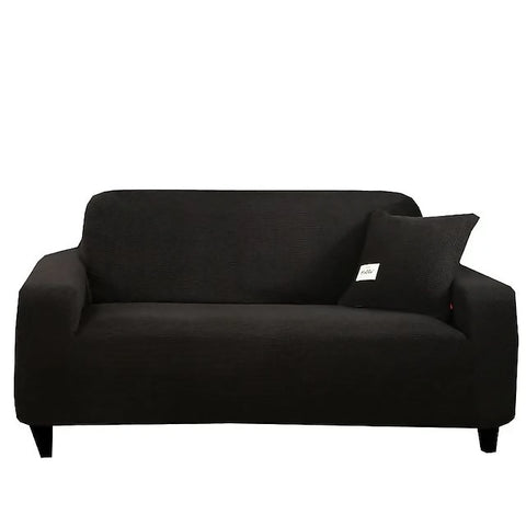 Fitted Micro Mesh Sofa Cover (Black Color) - ValueBox