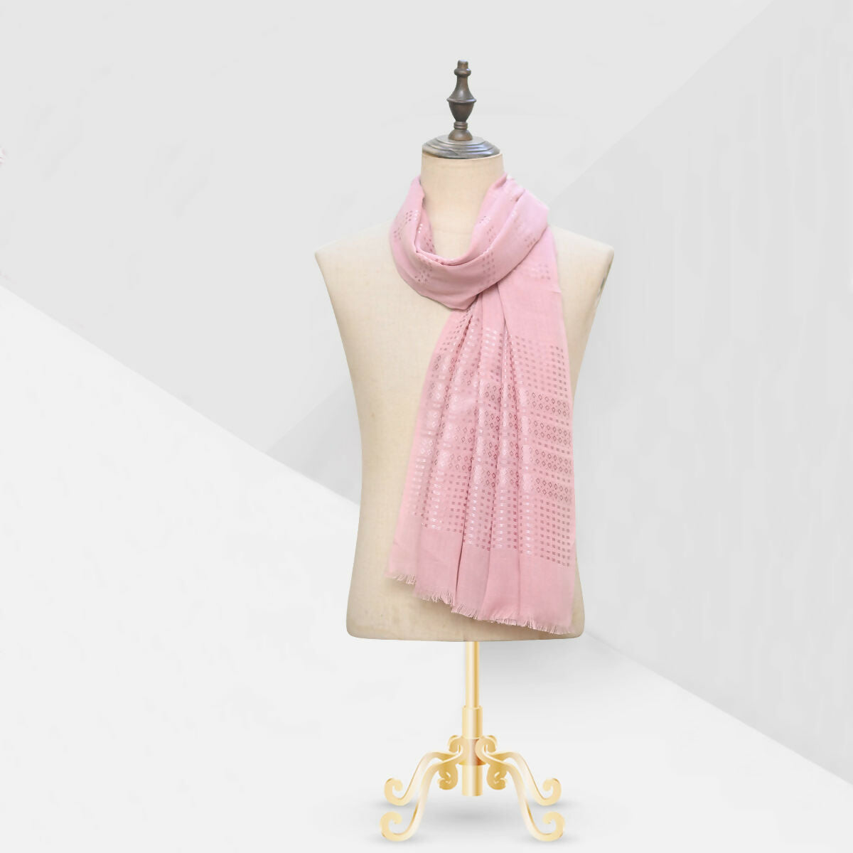 Classic Dusty Pink Scarf