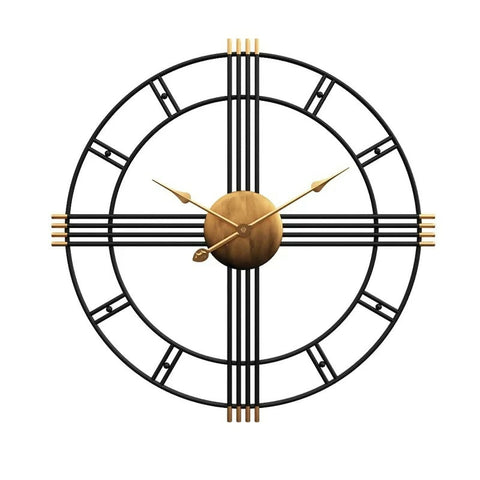 75CM Metal Wall Clock-Vintage