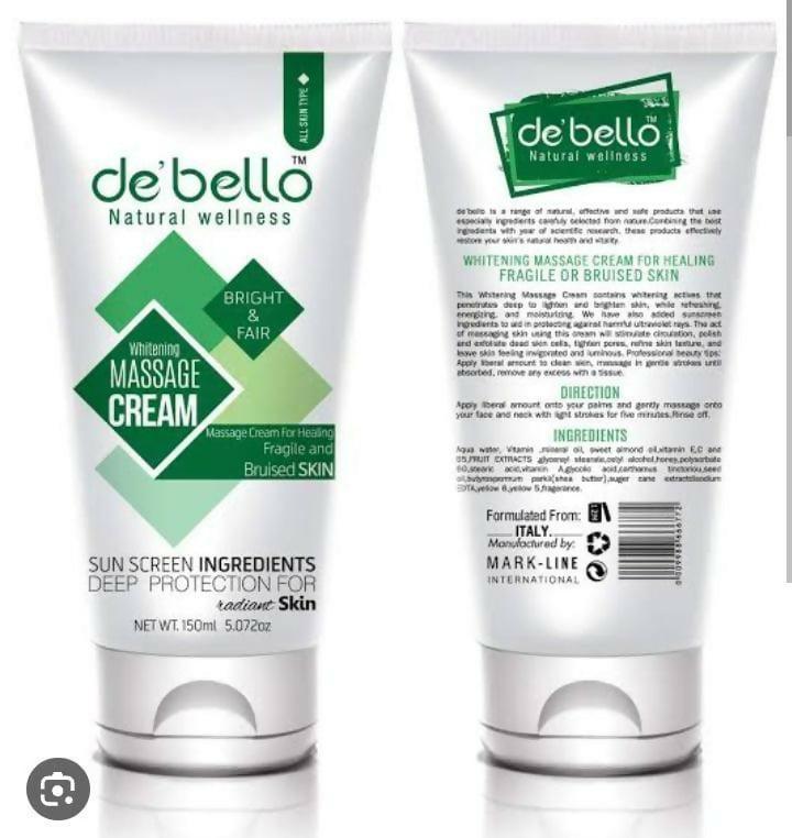 De’bello massage cream - ValueBox