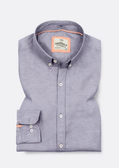 Lavender Aura Oxford Shirt