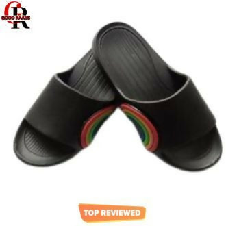Rainbow Slipper - Black Slipper - Soft Slipper - Light Weighted Slipper - House Slipper