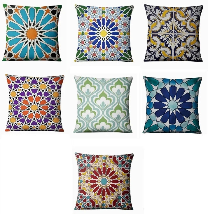 Digital-Printed-Cushions-Assorted-7-PCs-Rhombus-Apricot-9512