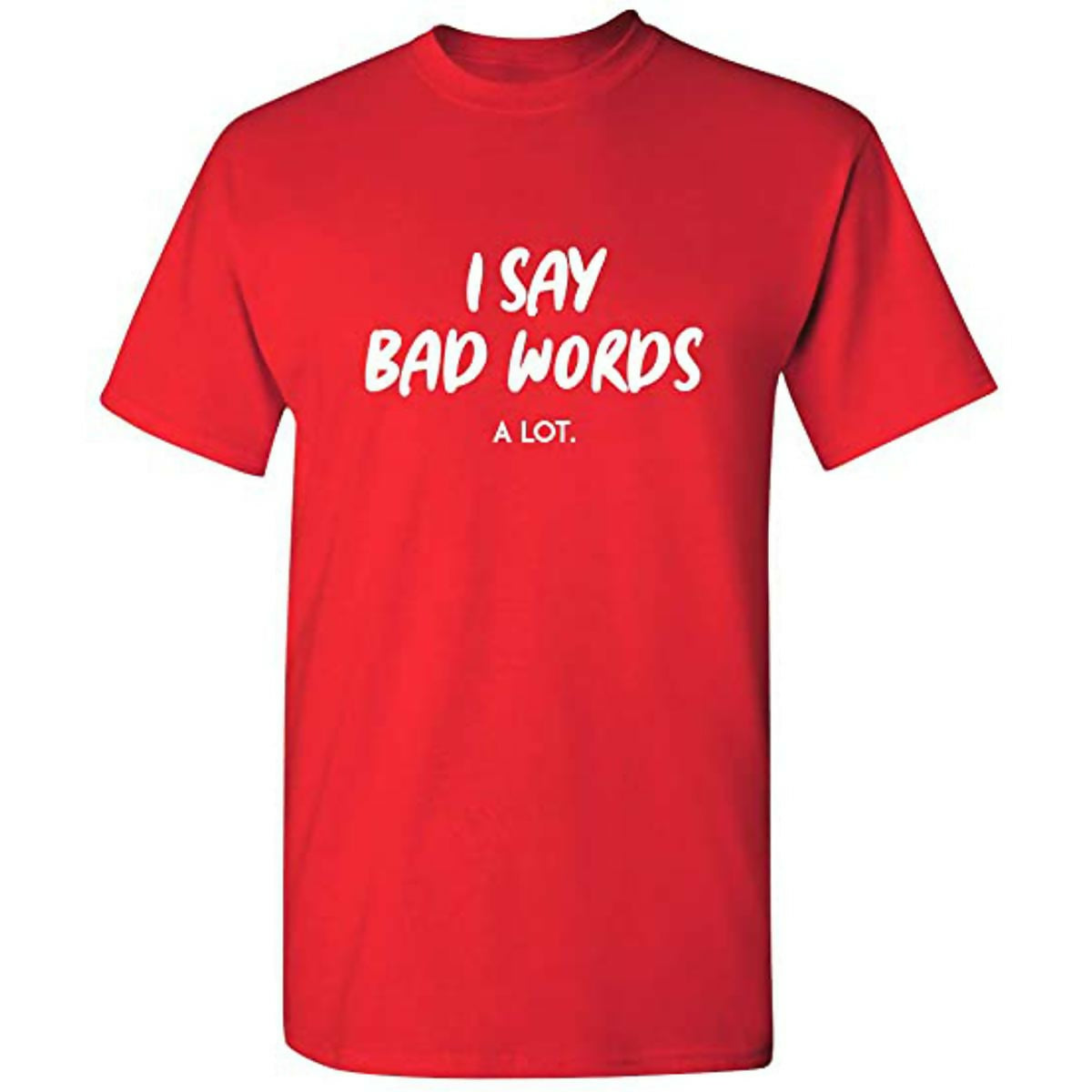 Khanani's I say bad words printed cotton tshirts for men - ValueBox
