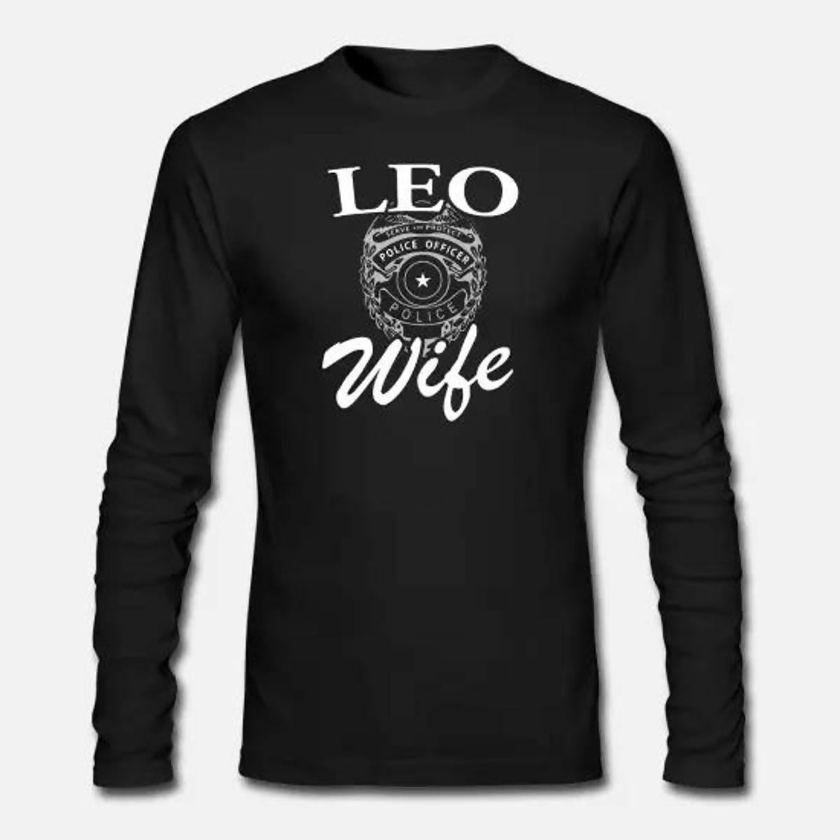 Law Enforcement Officer Wife T Shirt GIft - ValueBox