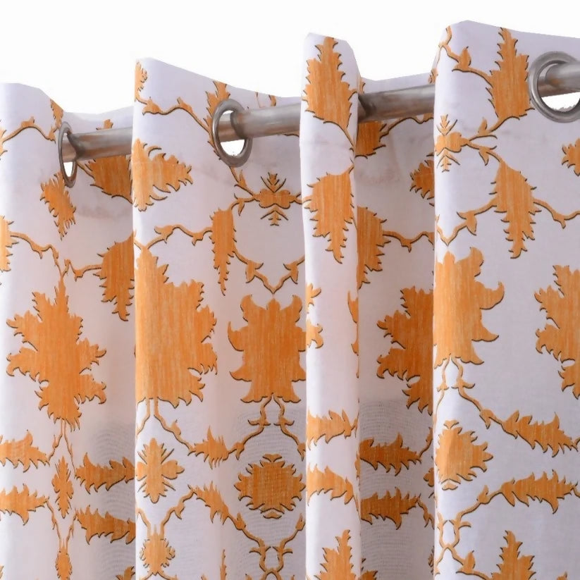 2-PCs-Duck-Curtains-Panel-CRP09-Apricot-8807