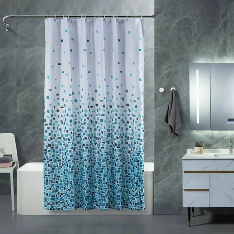 1-PC-Waterproof-Shower-Curtain-3768-Gradient-Apricot-4599