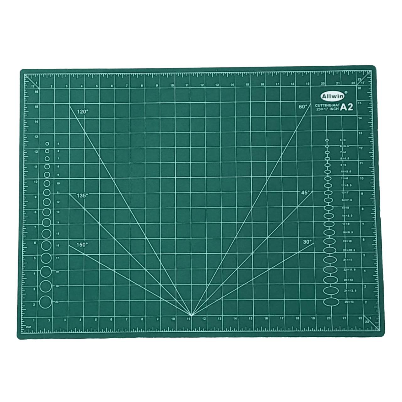 A2 Paper Cutting Mat Self Healing Printed Grid Design NonSlip Framing Surface - ValueBox