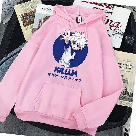 Khanani's Kawaii anime character pullover hooded hoodie for men - ValueBox