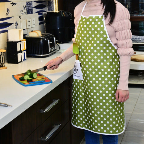 Cooking-Kitchen-Aprons-for-Women-Men-KA09-Apricot-5187