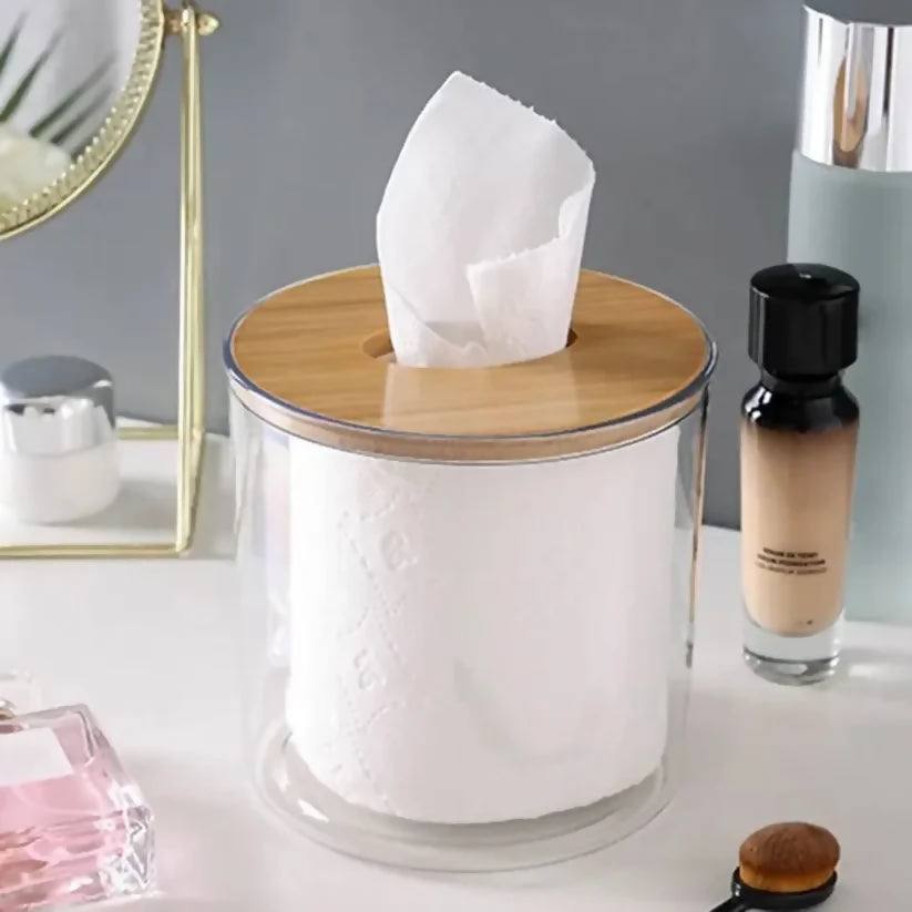 Bamboo-Lid-Toilet-Paper-Holder-5287-Transparent-Round-Apricot-5811