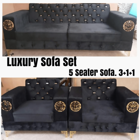 This Customizable Luxury Premium Sofa Set is the perfect addition to your living room, providing both comfort and style - ValueBox