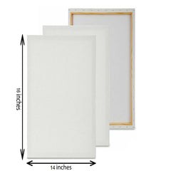 1 Pieces Of 14 X 16 Inches Canvas Boards For Painting - 14x16 Canvas Board - ValueBox