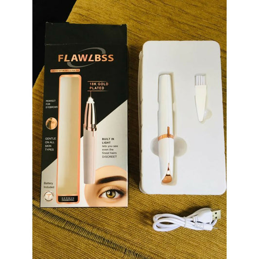 Flawless 18K Gold Plated Eyebrow Hair Removal - ValueBox