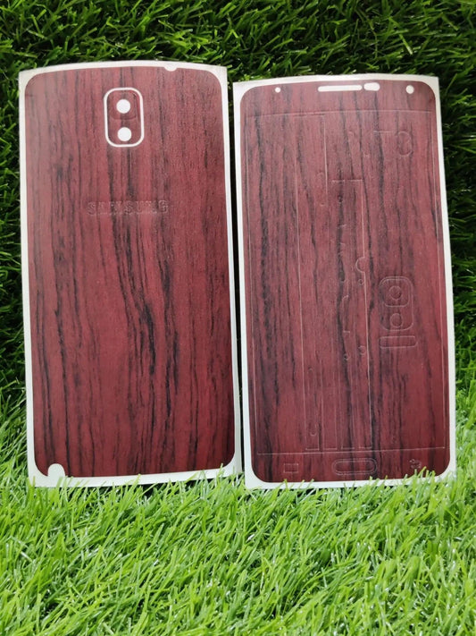 Samsung Note 3 Front Back 3d Leather Sheet Back Cover Available - ValueBox